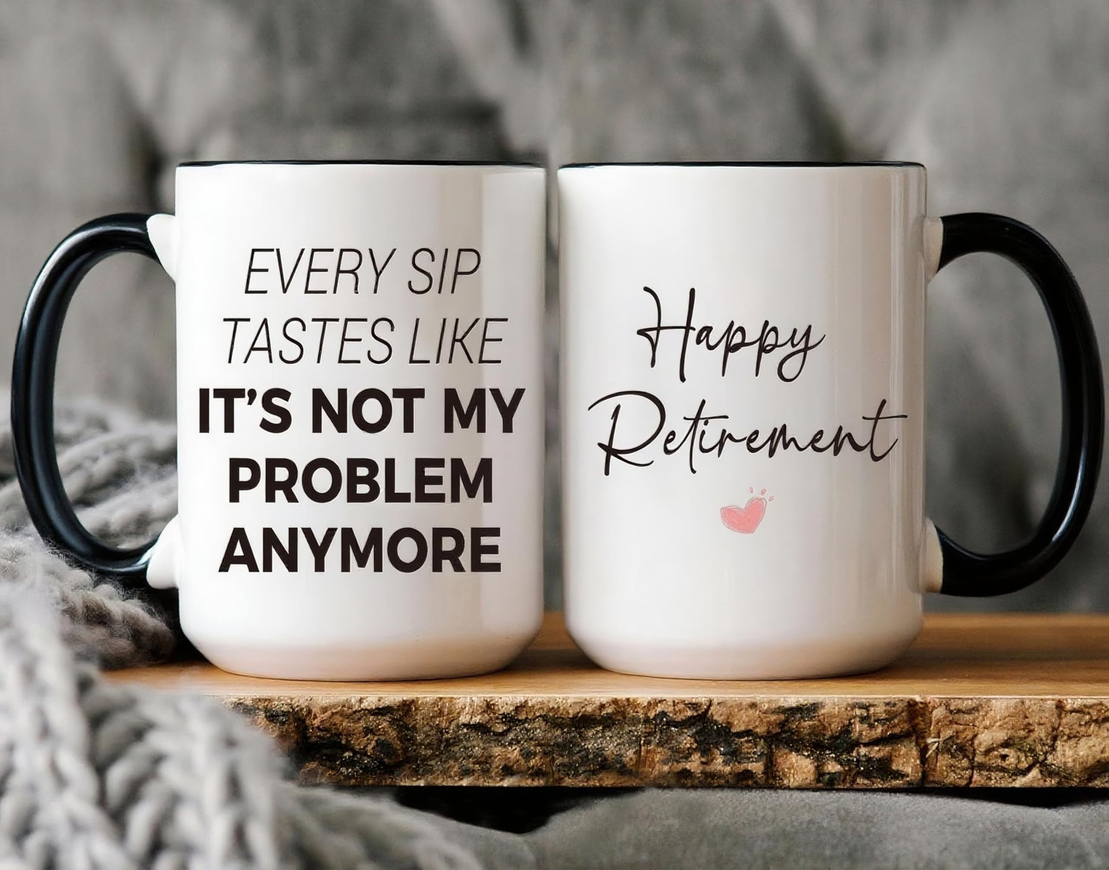 Funny Retirement Mug 15oz – Perfect Retirement Gift for Coworkers, Friends