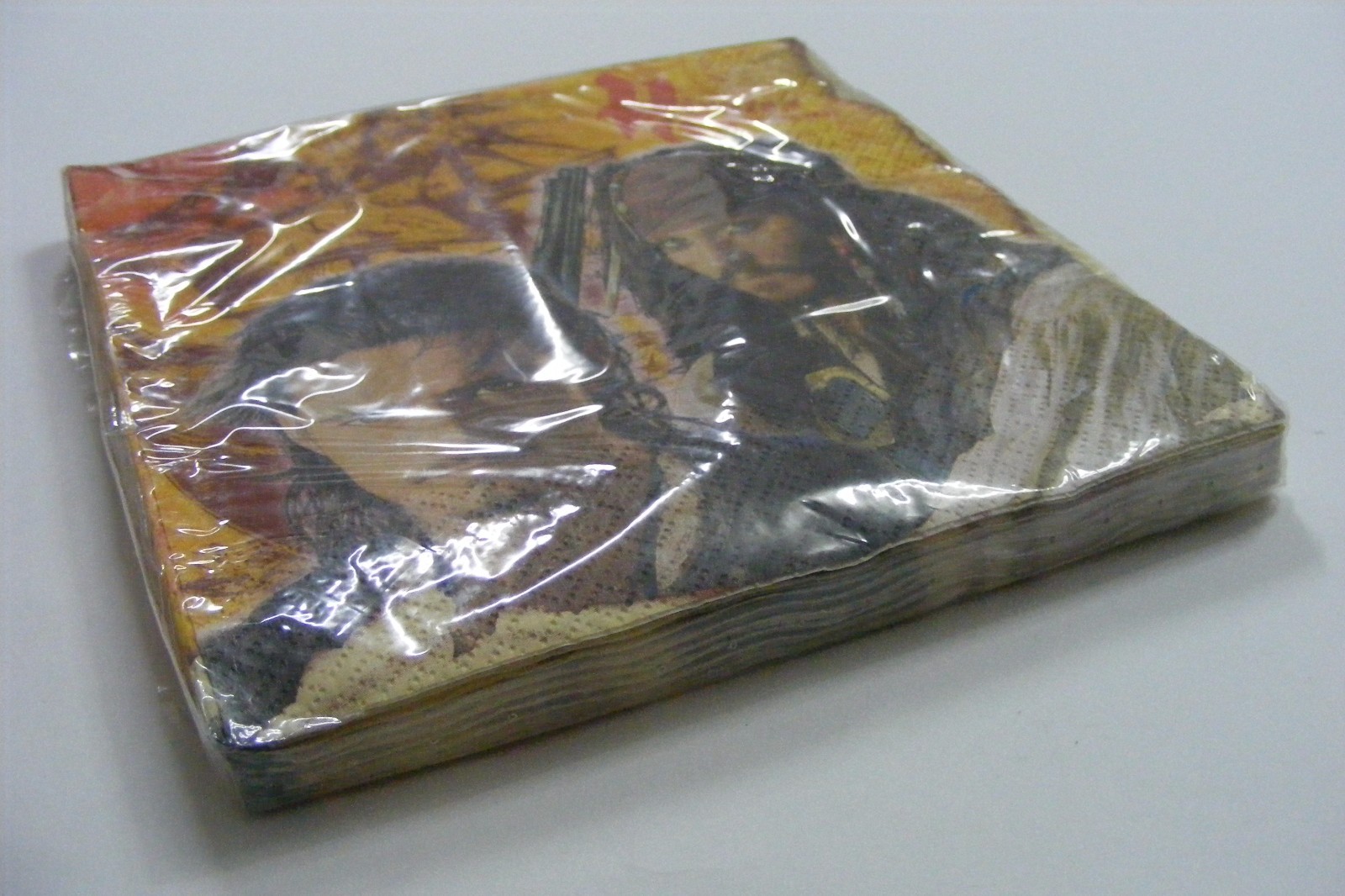💥16 Pcs PIRATES Of The CARIBBEAN Fancy Napkins Serviettes Birthday Party Cake