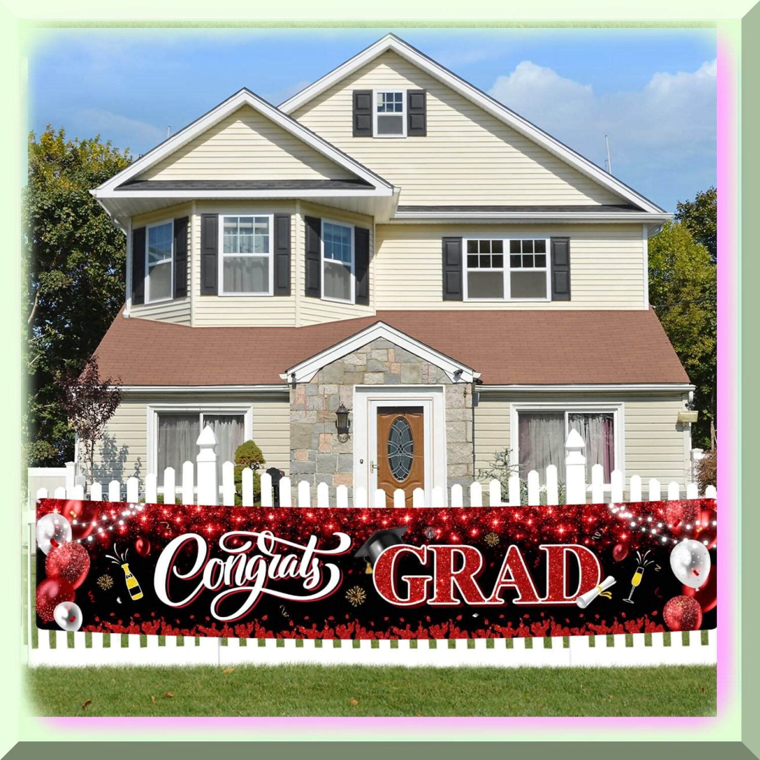 Class of 2024 Red Yard Sign