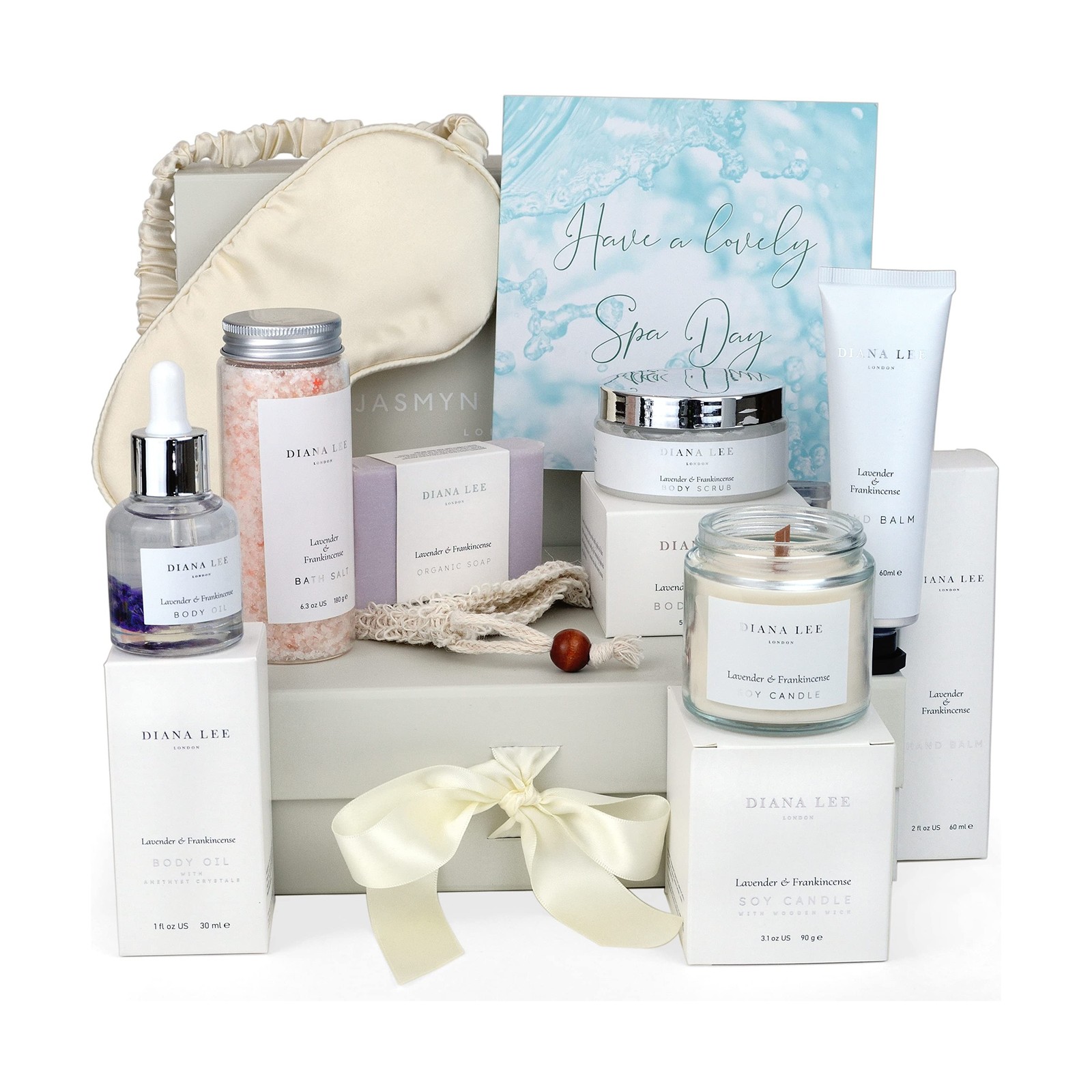 Jasmyn & Greene Luxury Spa Gift Basket for Women – 10 Relaxing Spa … Fast Ship