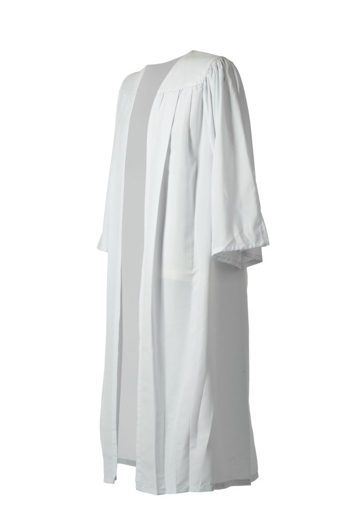 Childrens Choir Gown Age 4 5 6 7-13 Years Nursery White Kids Graduation Costume