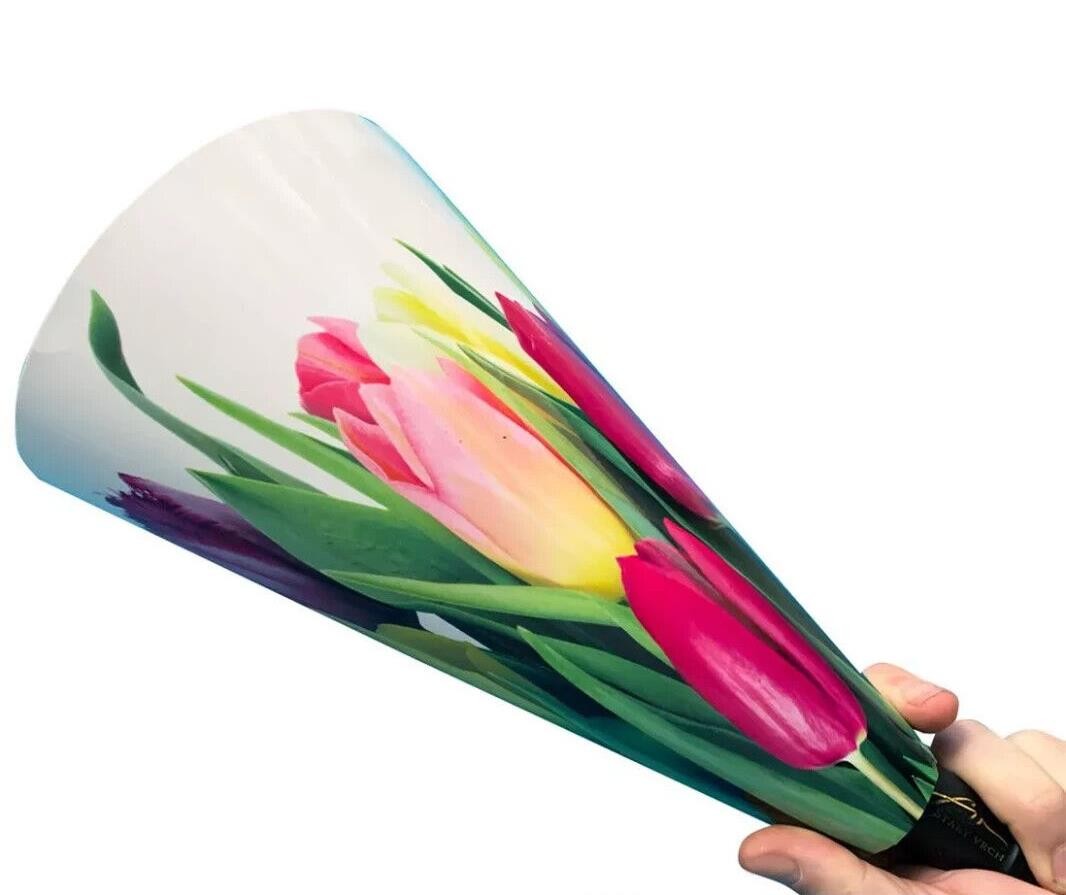 WINE BOTTLE BOUQUET – Pack of 2 – Gift Wrap Your Bottle inside a Cone of Flowers