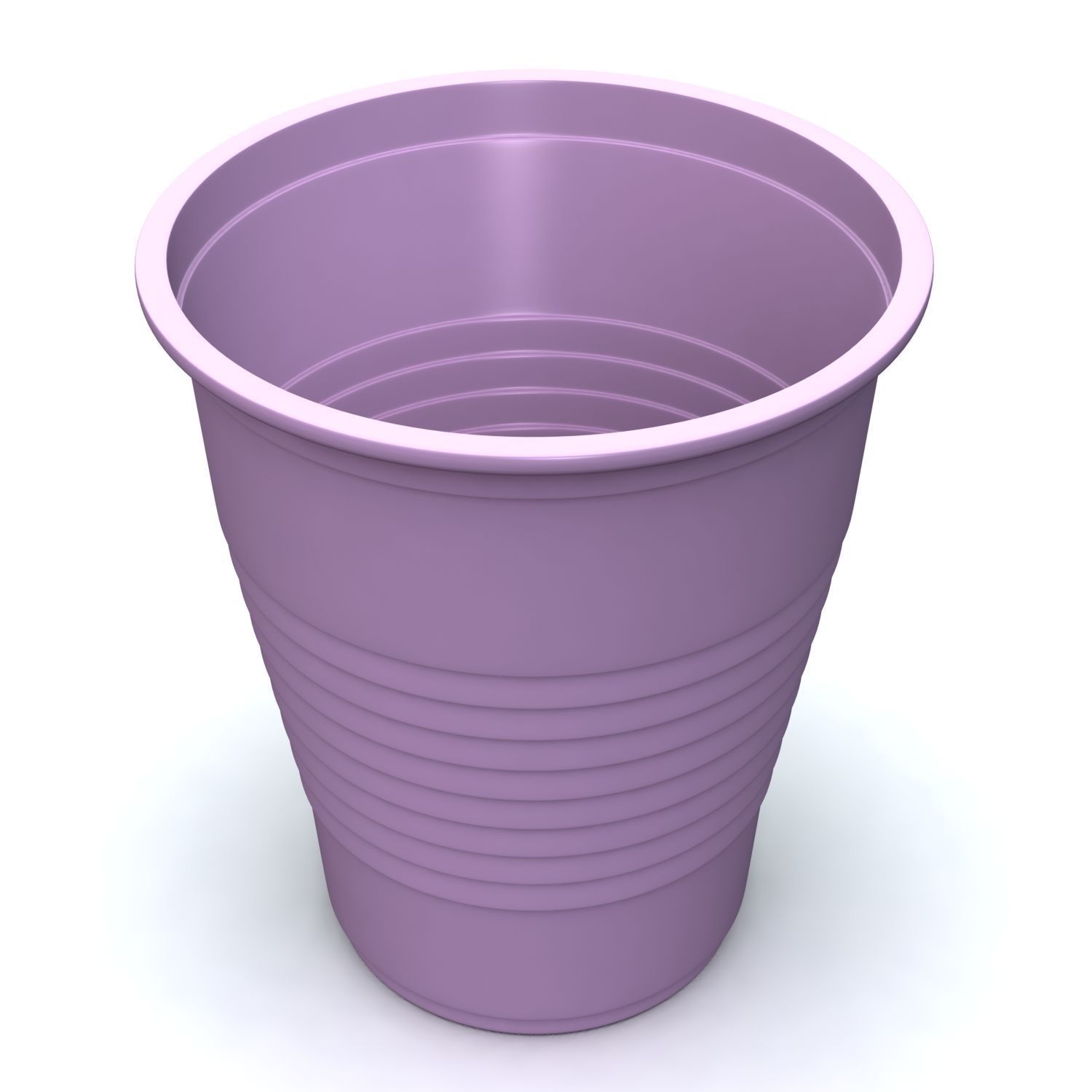 Disposable Plastic Drinking Cups Premium Lavender 5oz 1000/Case
