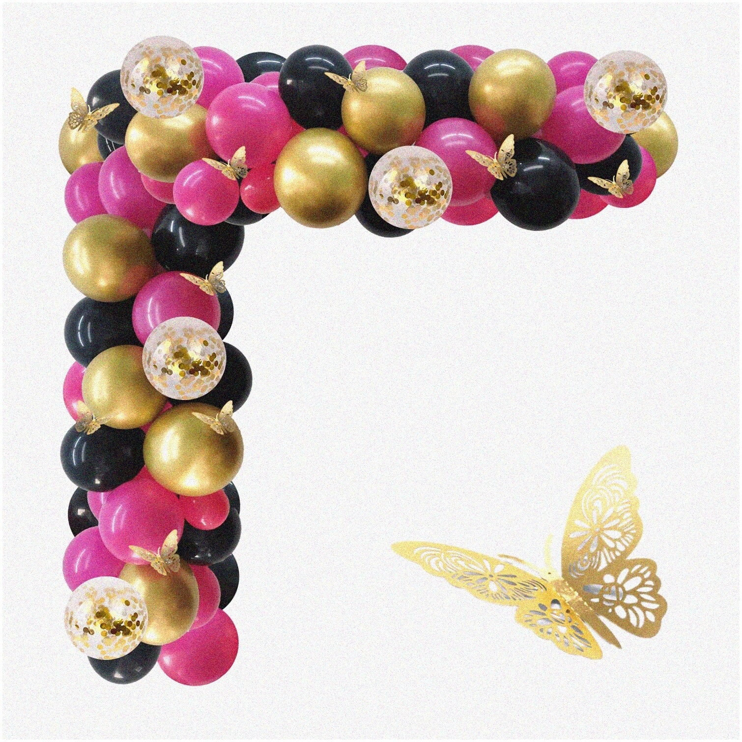 Pink Balloon Garland Kit with 127 Pieces
