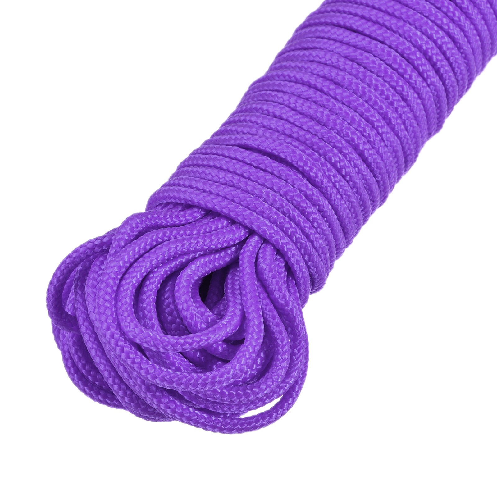 45M/147ft 1/8″ 3mm Purple Braided Polypropylene Lanyard for Indoor Outdoor