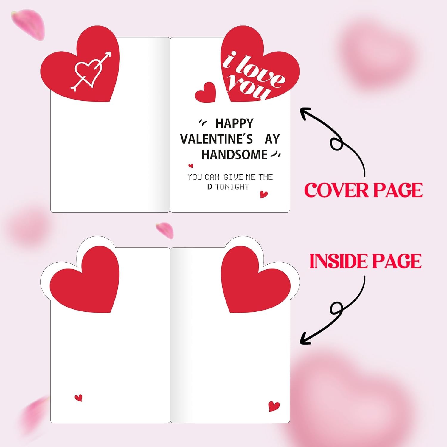 Valentines Day Love Gifts for Him, Valentines Day Card Gifts for Husband