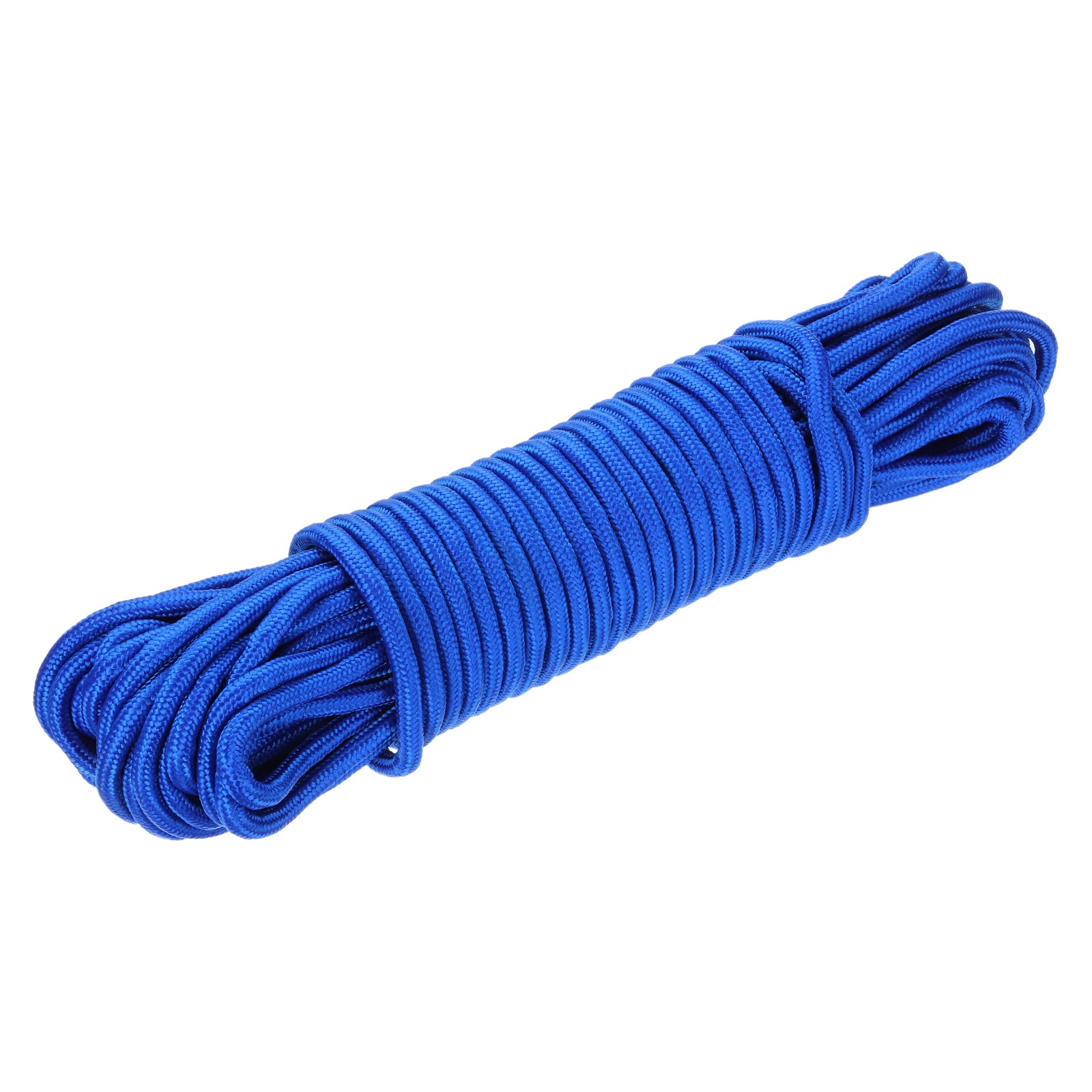 45M/147.7ft 3/8″ Blue Braided Polypropylene Rope for Indoor/Outdoor Use