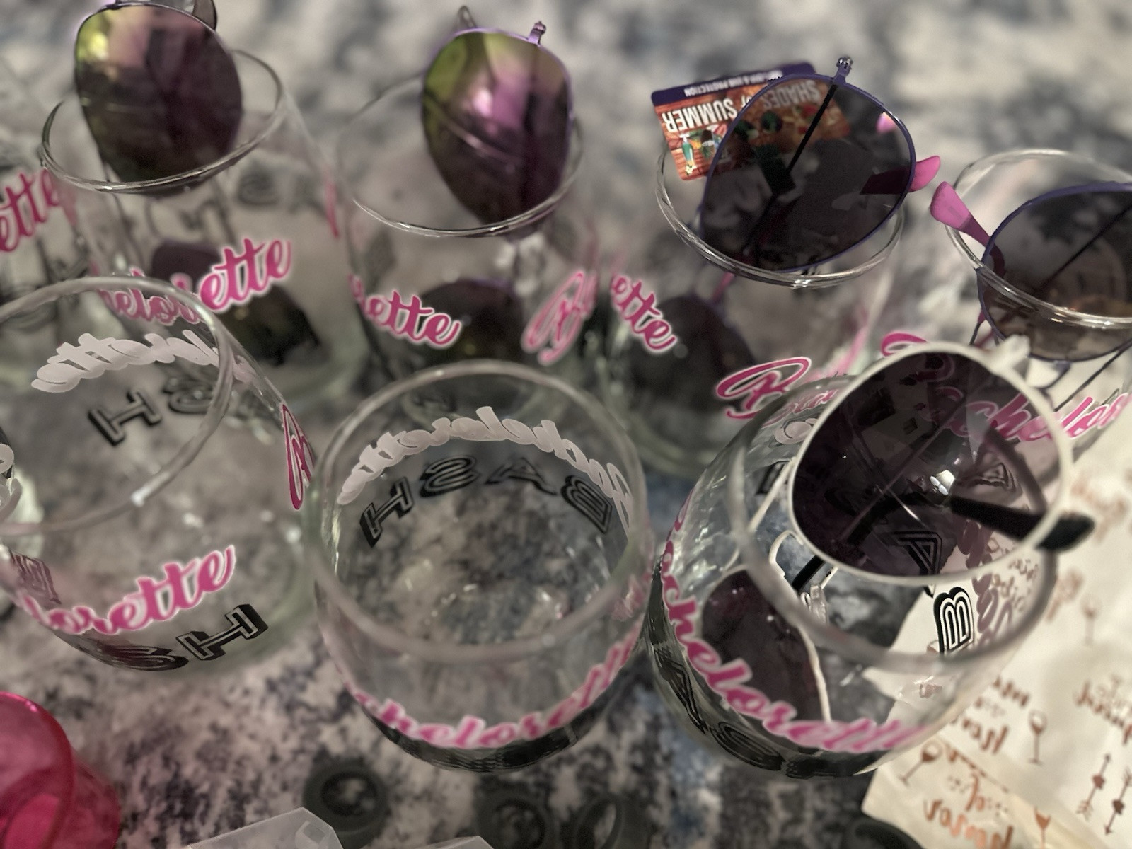Bachelorette Party Bundle 43 Pieces Total. Wedding Bride Party Gently Used/New