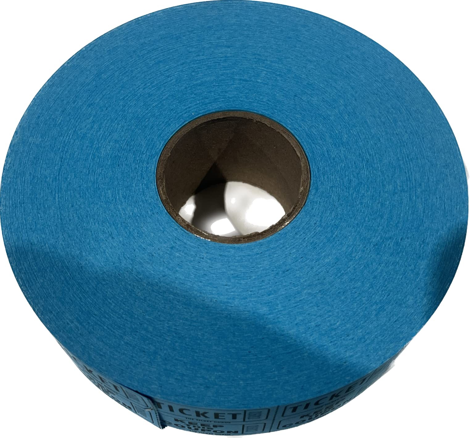 8000 PCS Blue 50/50 Double Raffle Tickets 4 Rolls Event Fundraiser Games