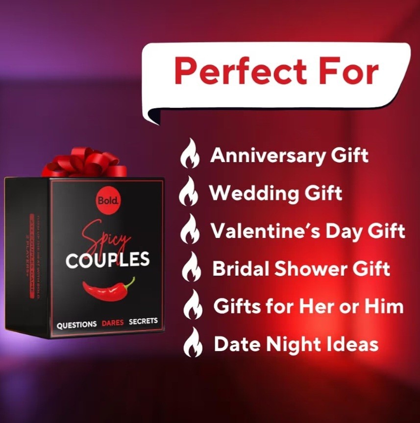 Bold. Spicy Couples – Adult Fun Couples Game for Adults Date Night: 150 Dirty…