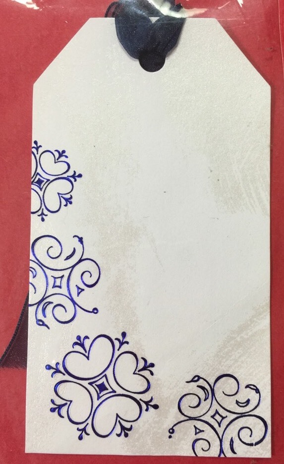 SNOWFLAKE Embossed Tags(2pc) Creative Imaginations•Christmas•Snow •Winter•Gifts•