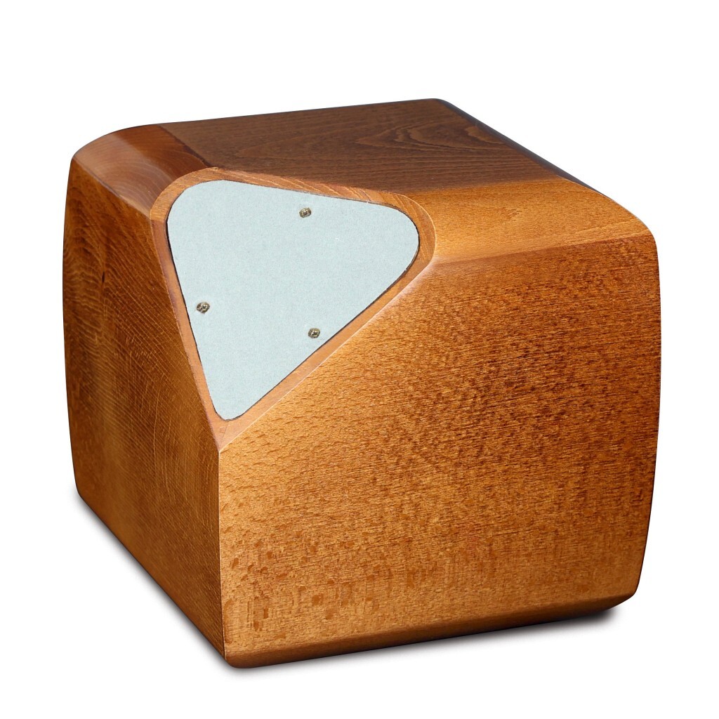 Solid Wooden Urn For Burial or For Home, Human Wooden Urn, Personalized Wood Urn