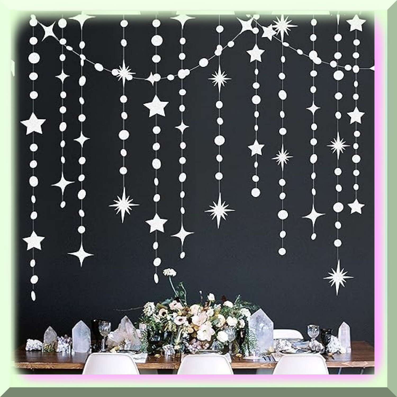 Starry Paper Garland and Bunting Kit