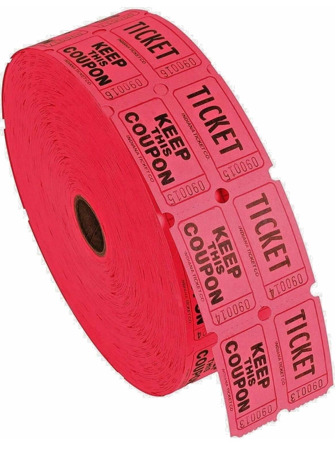 Raffle Tickets Double Roll ~ 2000 Ticket Count Per Roll ~ NEW ~