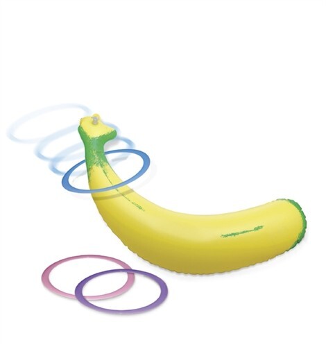 Bachelorette Party Favors Inflatable Banana Ring Toss Game