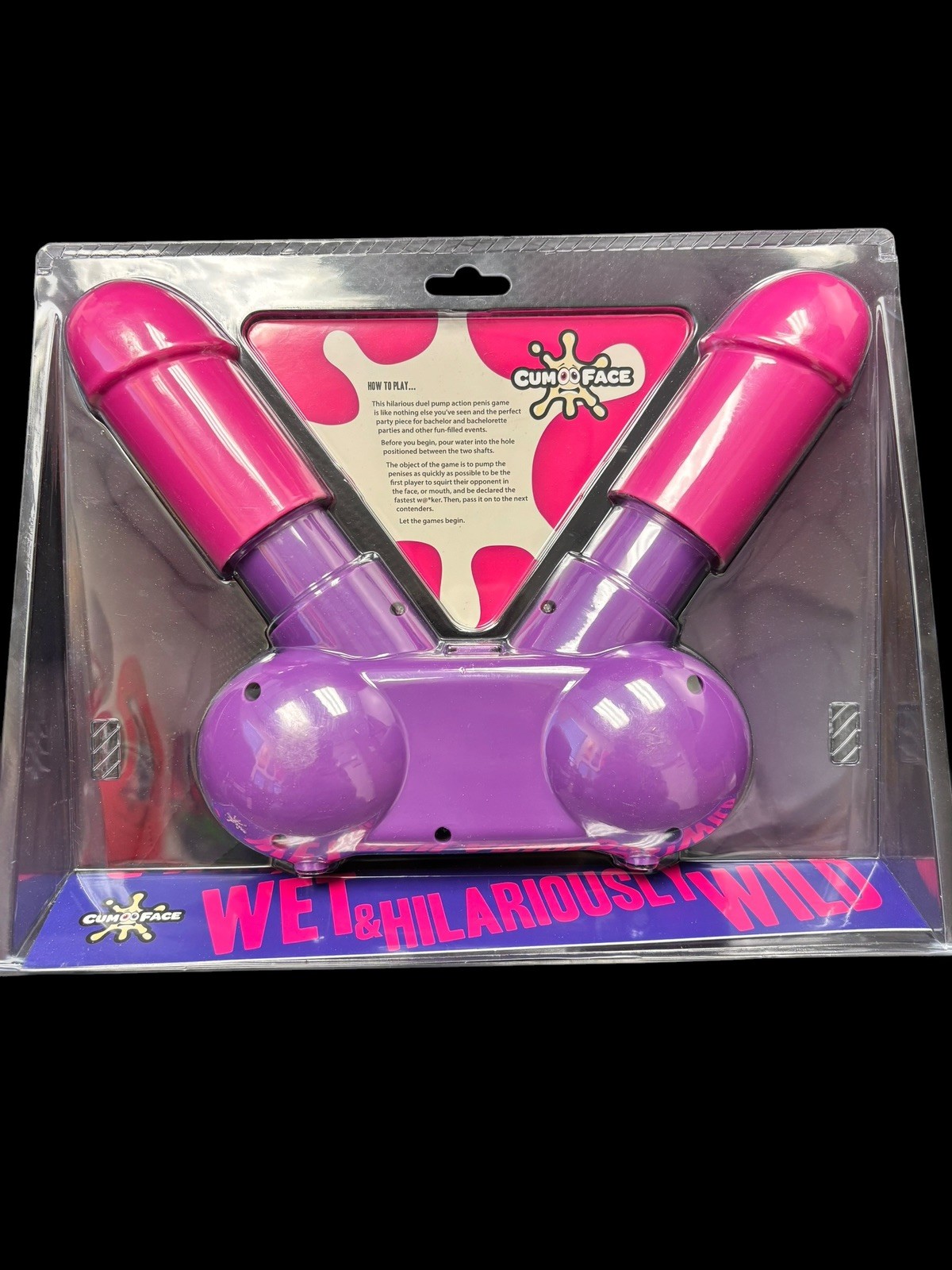Bachelorette Party Favor Board Game💋Cum Face Duel Pump Action Penis Girls Night