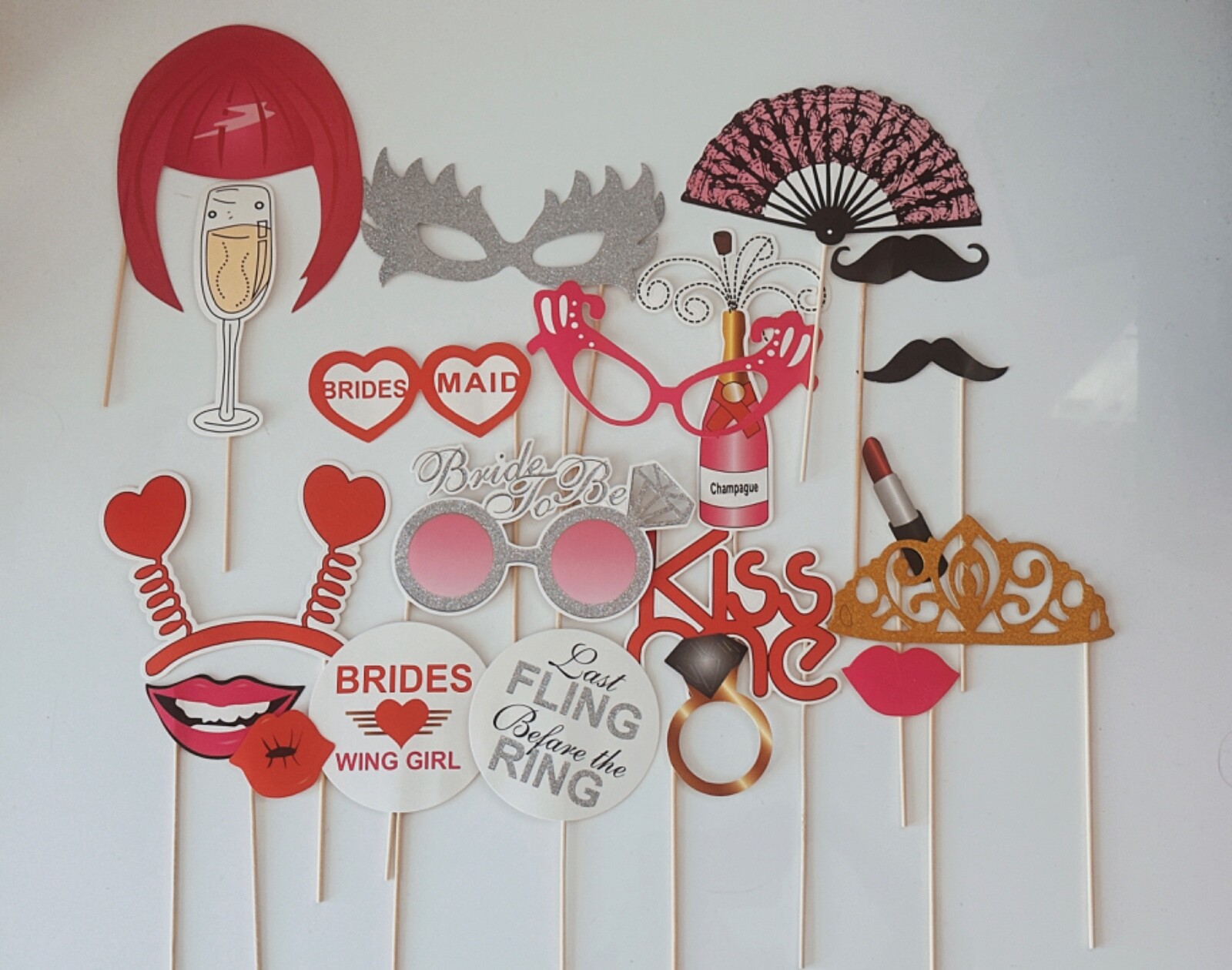Hen’s night Bride to be Party Bachelorette Selfie Photo Booth Prop Game Decor