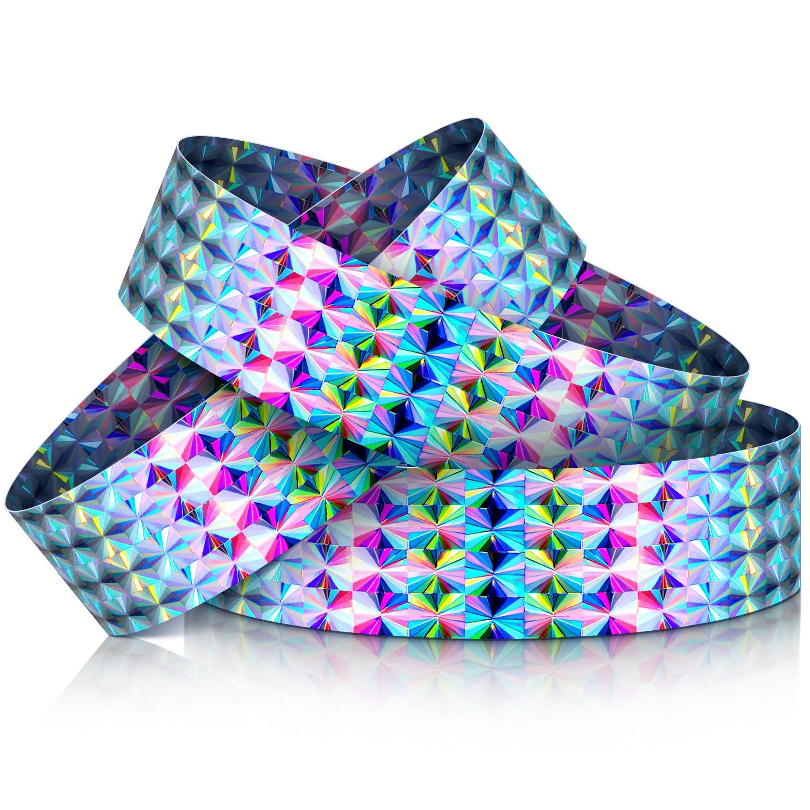 500 Pcs Holographic Plastic Wristbands Waterproof Wristbands for Events Neon …
