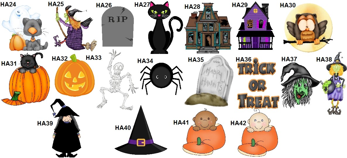 108 Personalized Halloween Hershey Kiss Candy Labels Wrappers