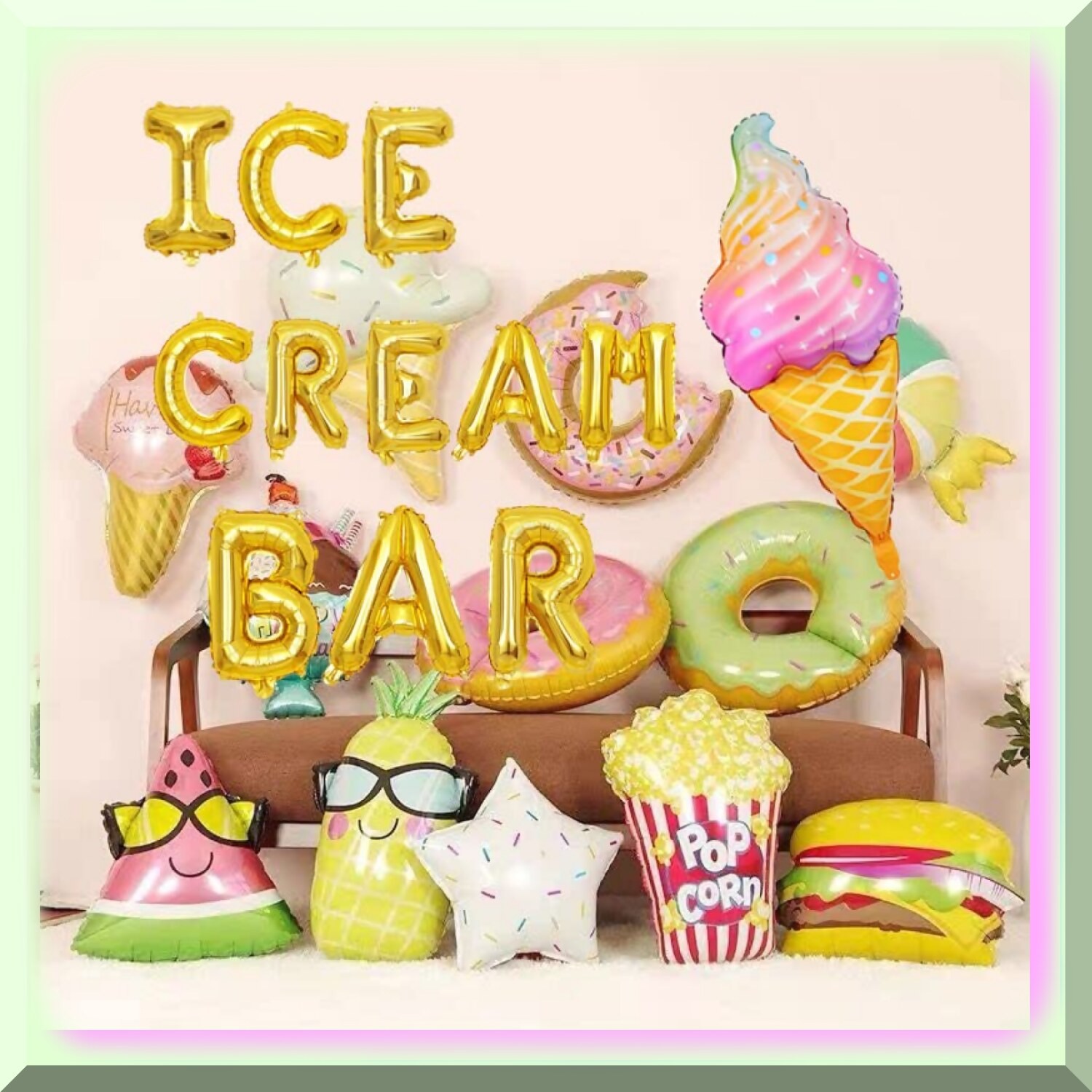 Ice Cream and Donut Balloon Decor Kit