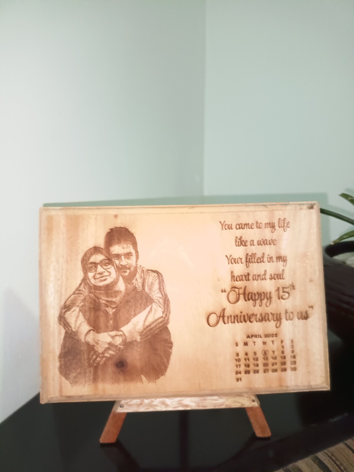Beautiful And Surprise wood photo Gift To Your Husband, Wife, Boyfriend And Love