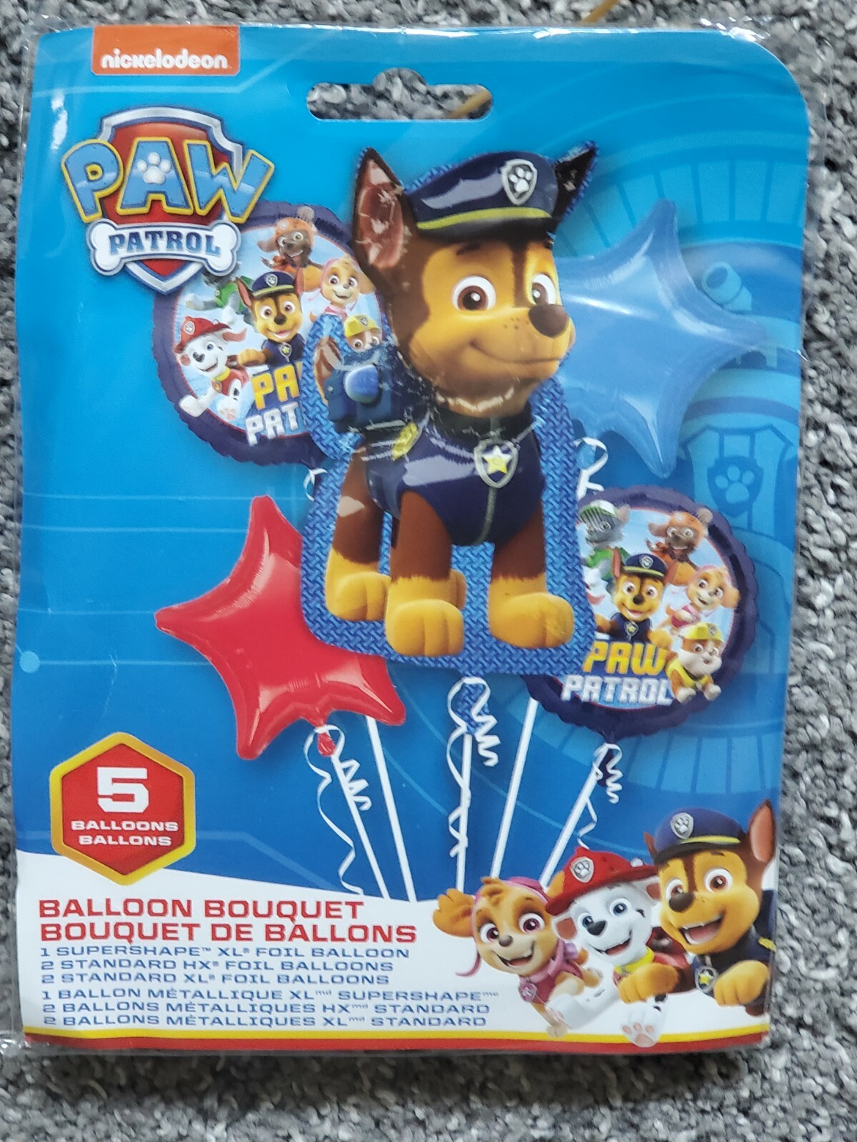Paw Patrol Balloon Bouquet NEW