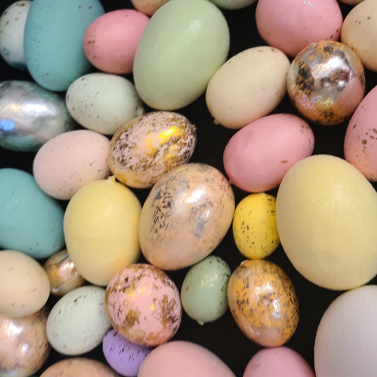 Easter Decorative Eggs Egg Decorations Lightweight Fillers 1.5 to 3 inches