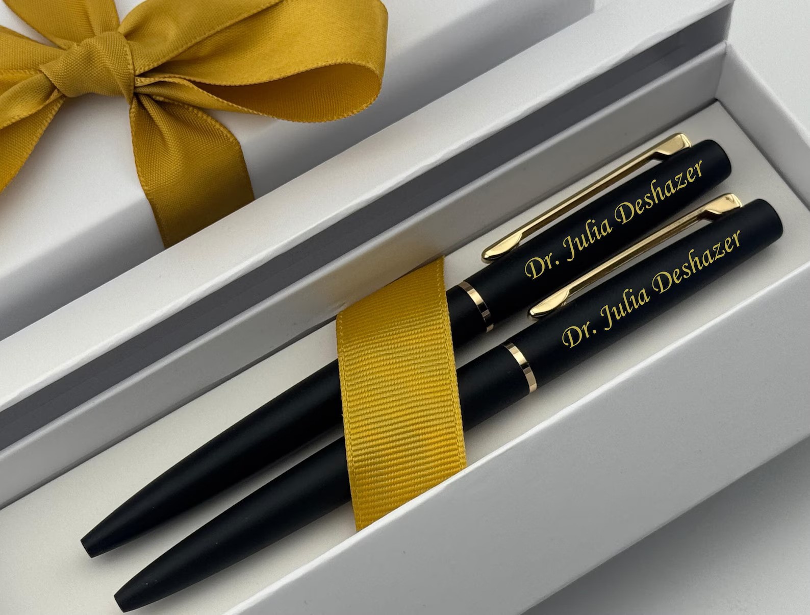 Engraved Pierre Cardin Pen in Gift Box, Christmas Gift, PhD Graduation Gift