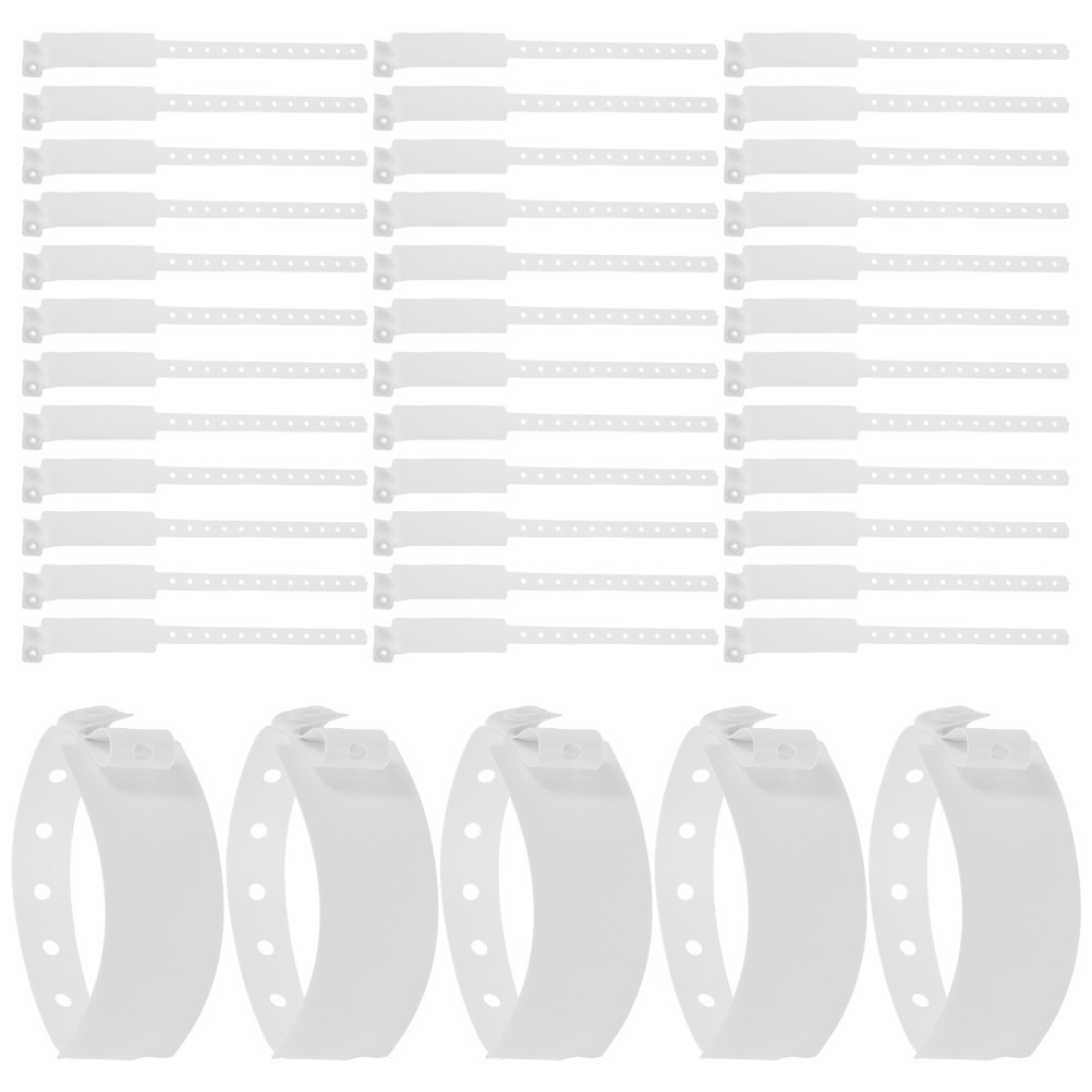 200 Pcs Medical Wristband Id Wristbands Bracelet Bracelets for Elderly