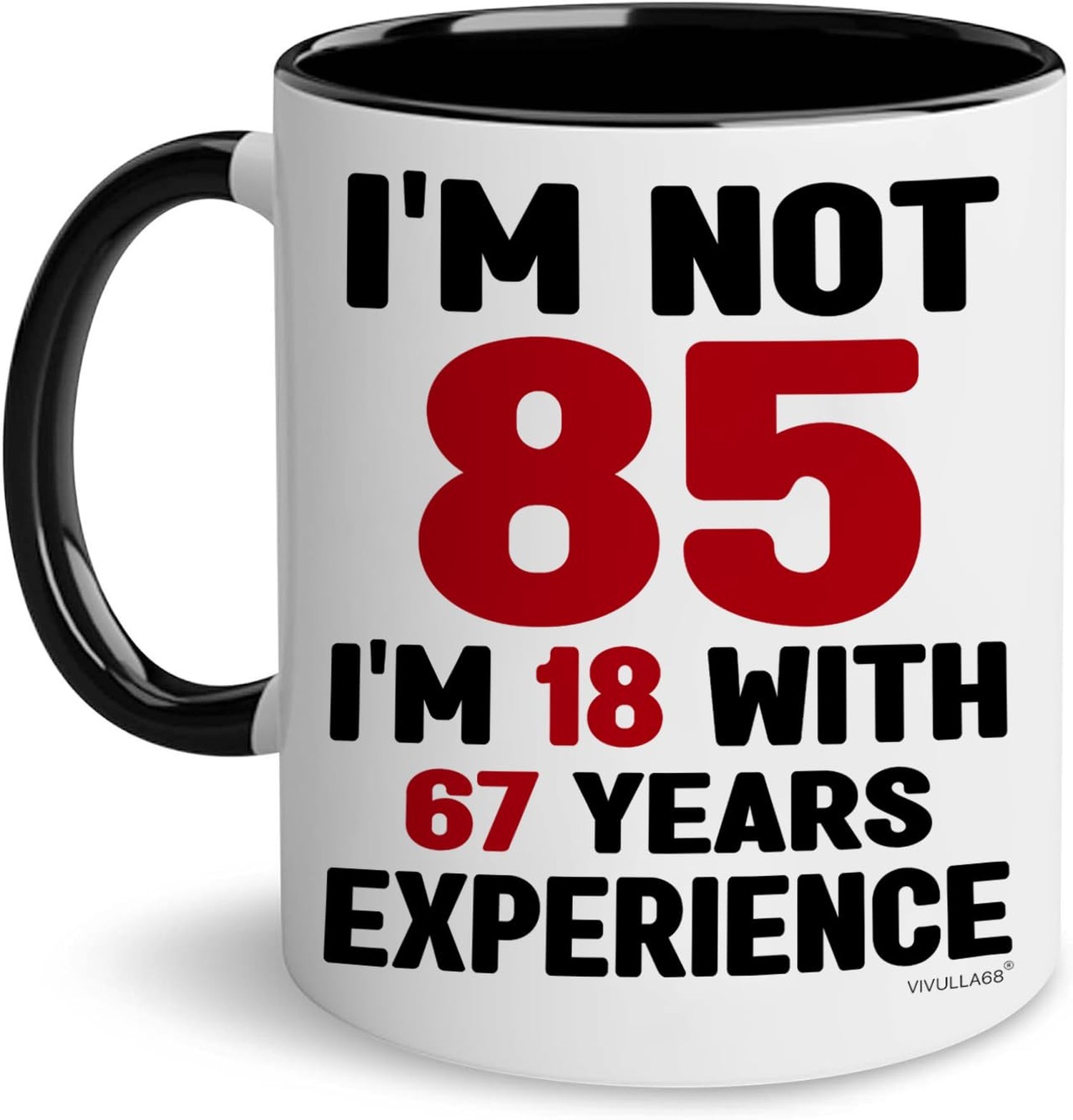 85th Birthday Gifts For Men, Women – Funny Mugs & Cups Ideas For Grandma, Pre…