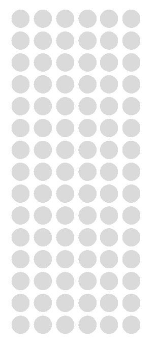 1/2″ Lt GRAY GREY Round Vinyl Color Coded Inventory Label Dots Stickers USA
