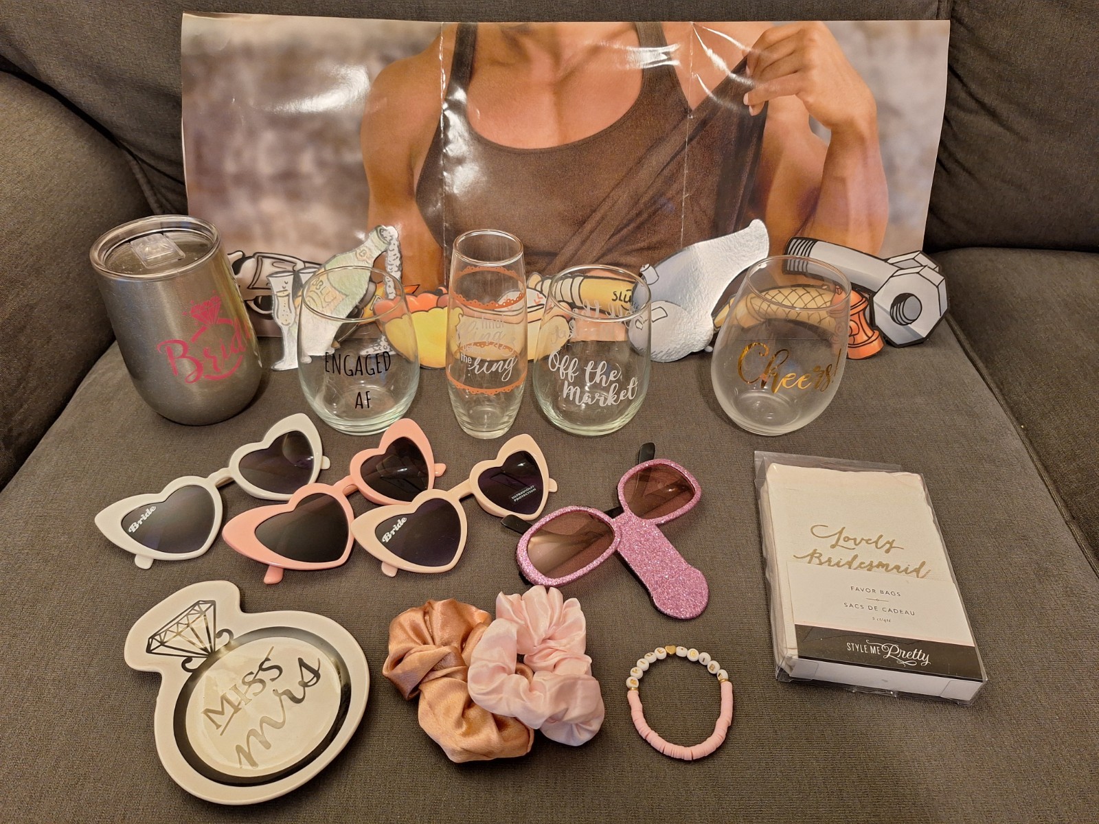 Bachelorette Party Assorted Items Box