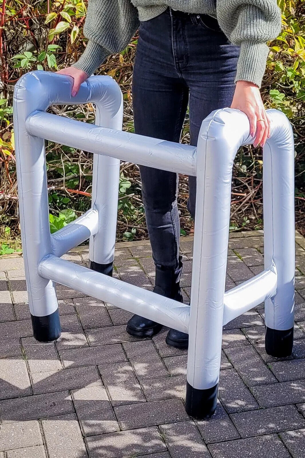 INFLATABLE WALKER – Senior Citizen Over the Hill – Funny Birthday Gag Joke Gift
