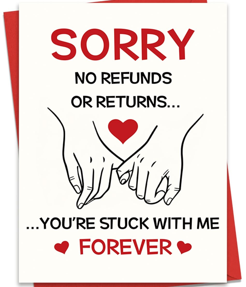 haskerty Funny Anniversary Card Gift BK-020