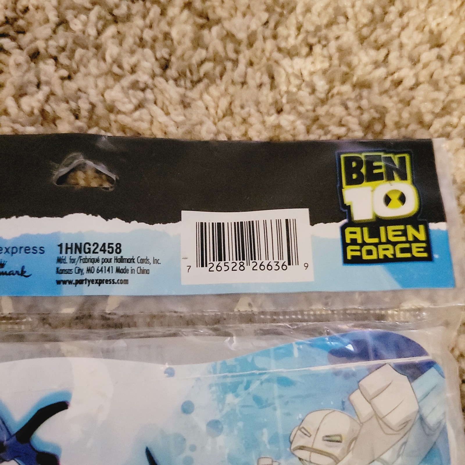 Lot 2 Cartoon Network BEN 10 ALIEN FORCE Happy Birthday Banner 8ft Decorations