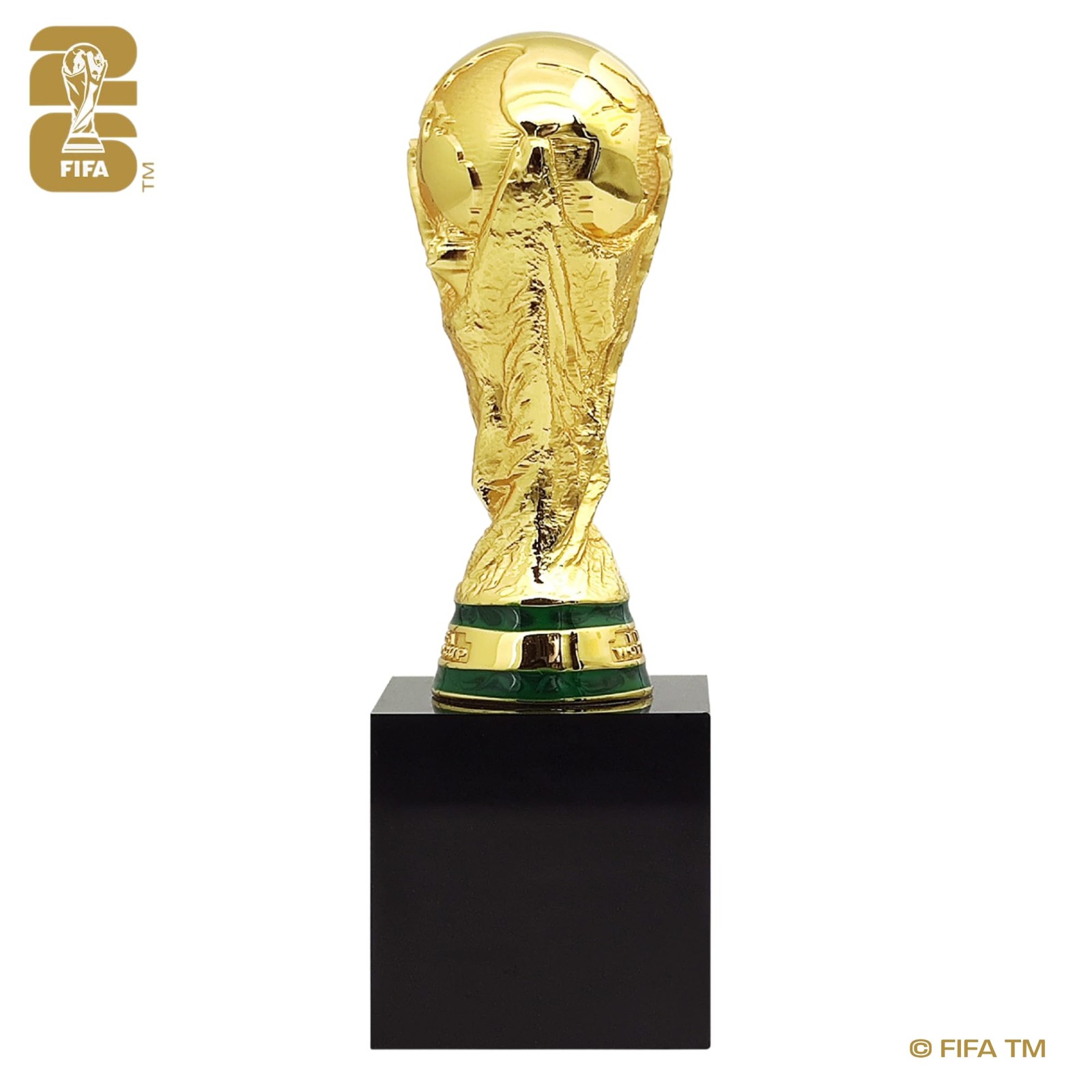 Official FIFA World Cup 2026 Edition 3D Trophy Acrylic Display Gold 70 mm