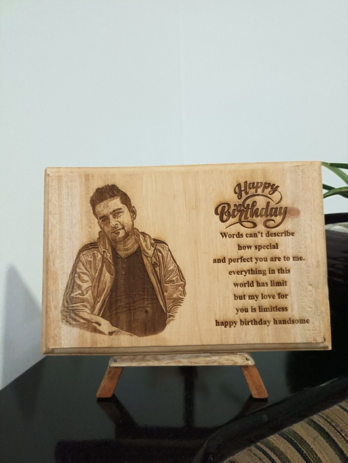 Beautiful And Surprise wood photo Gift To Your Husband, Wife, Boyfriend And Love
