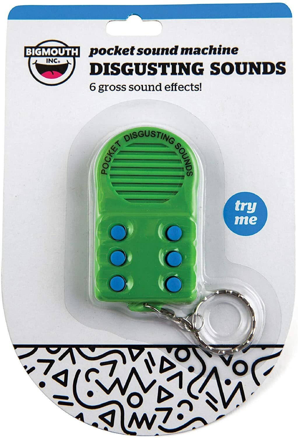 Vomit Fart Burp Crap Poop Machine Key Chain – Funny GaG Prank Novelty Joke Toy