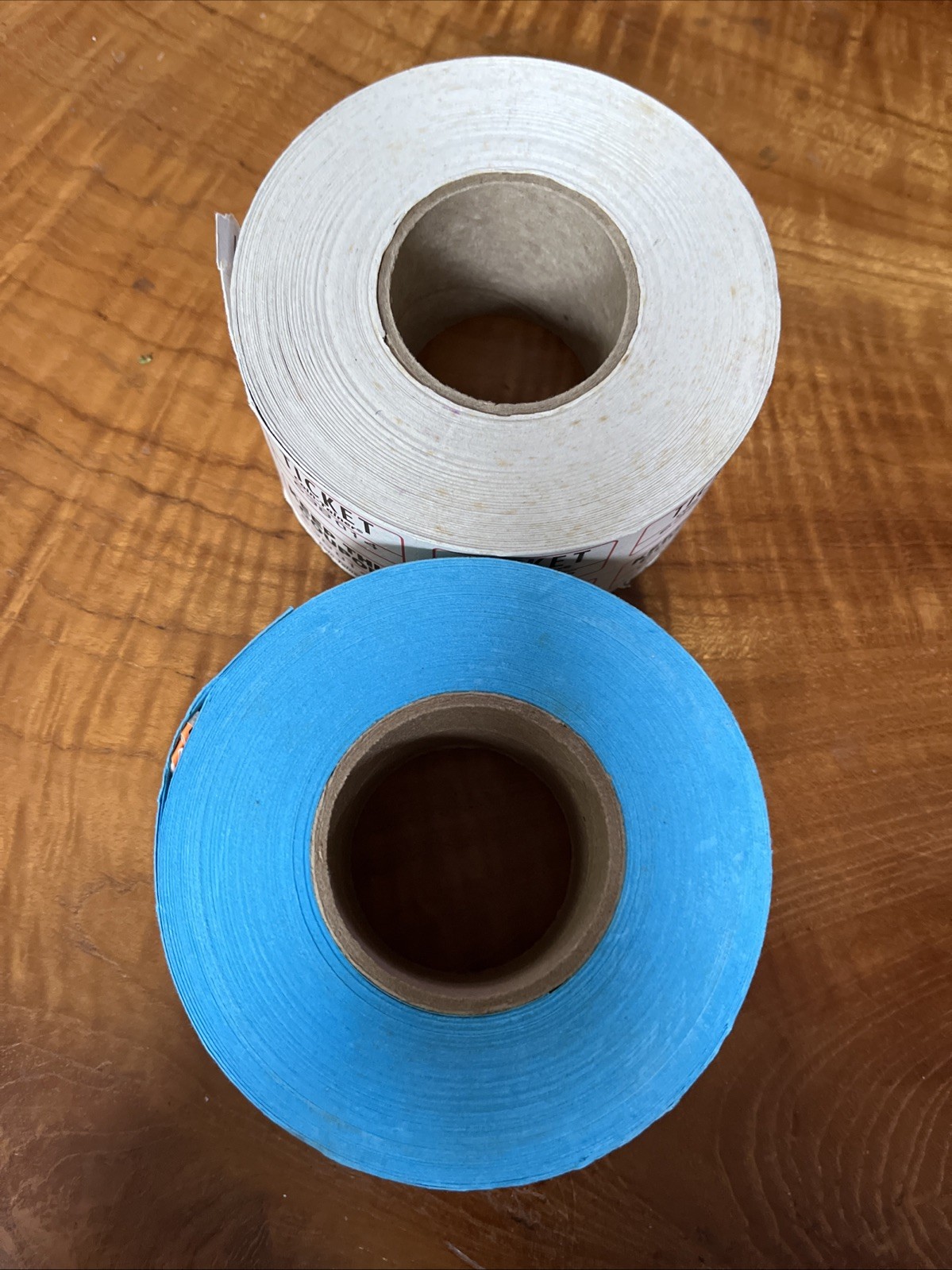 2 Partial Raffle Tickets Double Rolls – Events, Carnivals, Bingo, Estate Sales-