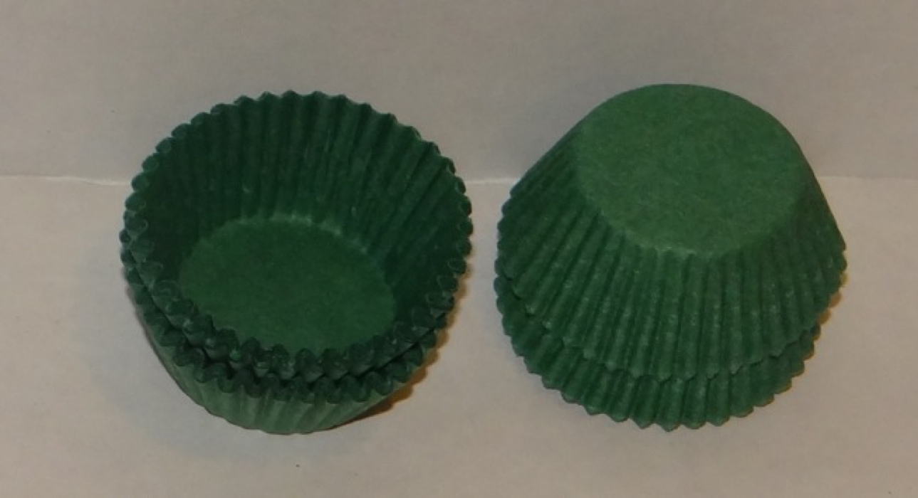 #4 Green Paper Candy Cups 200 Pack Candy Making Supplies CP-7-200 NEW