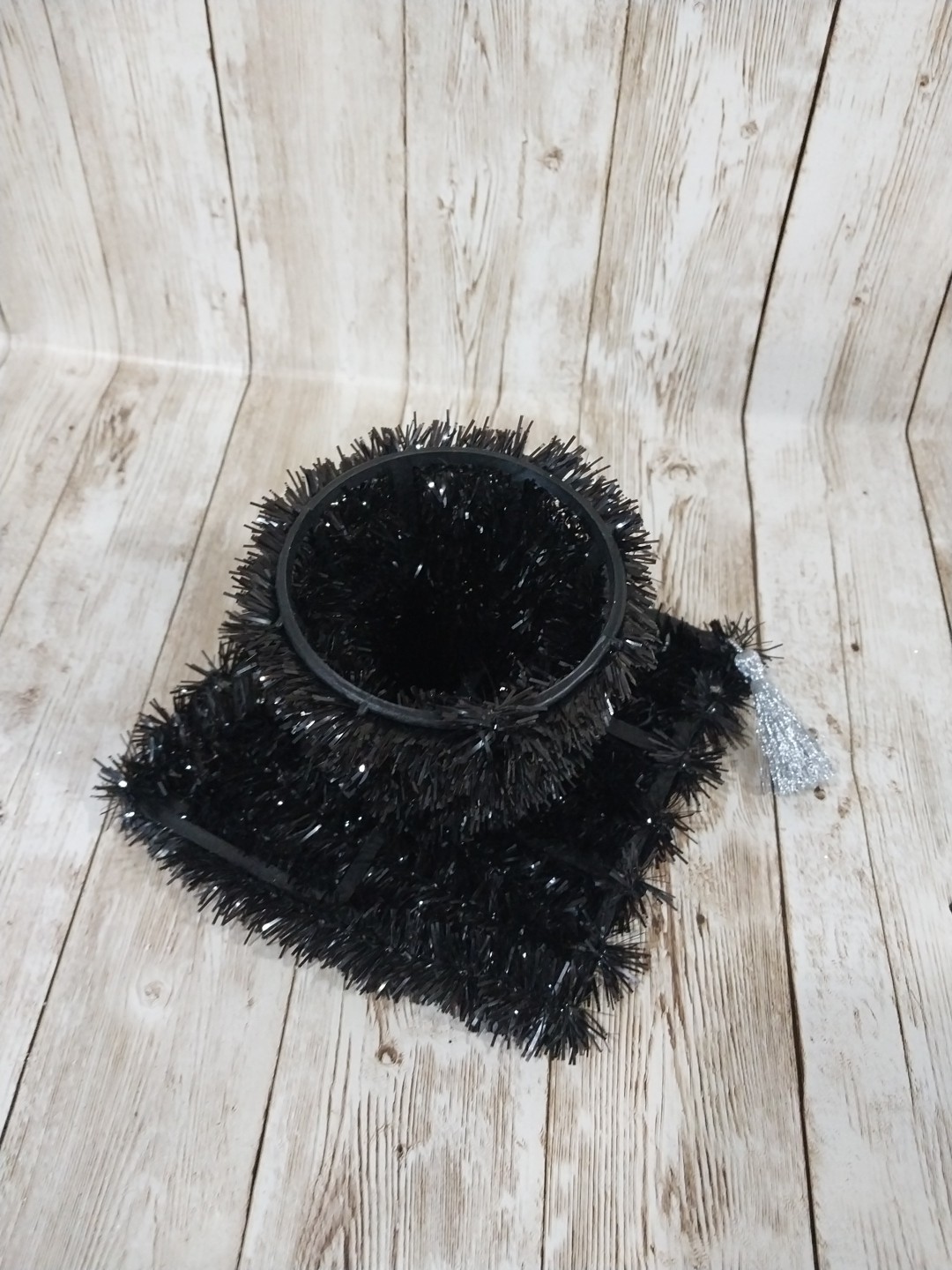 ~New! Graduation Cap & Tassel Black Party Favor Tinsel Decoration Senior College