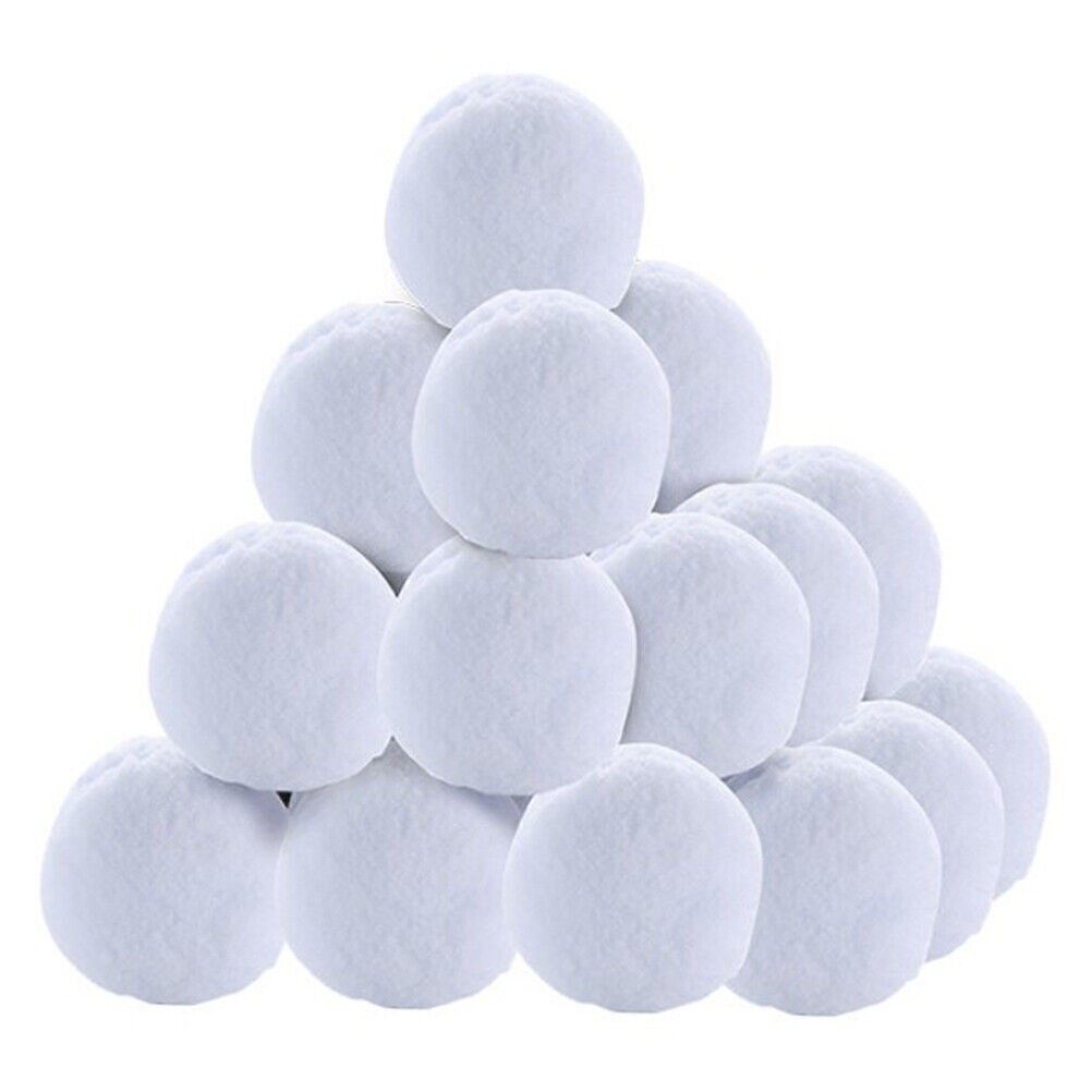 Christmas 40 Pack Artificial Snowballs Fake Snowball Fight for Kids Indoor