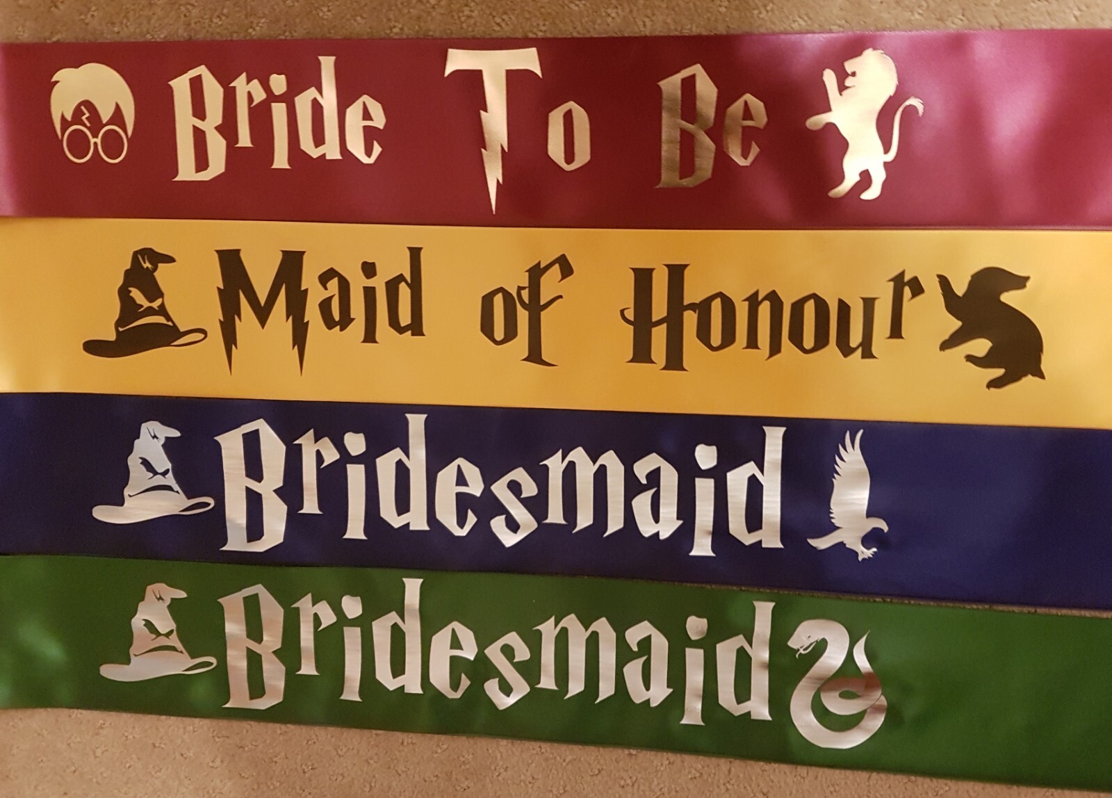 Hens Night Bachelorette Sashes- Custom Made, Your Colour And Font Choice