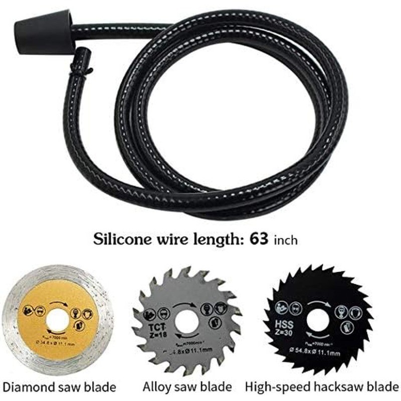 Multifunction Mini Circular Saw Machine Set, 400W High Powered Cordless Circular