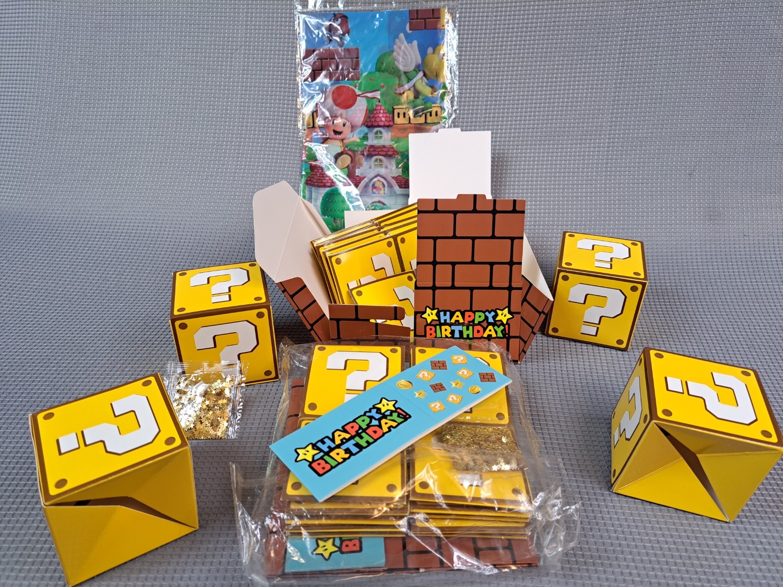 super mario surprise gift box