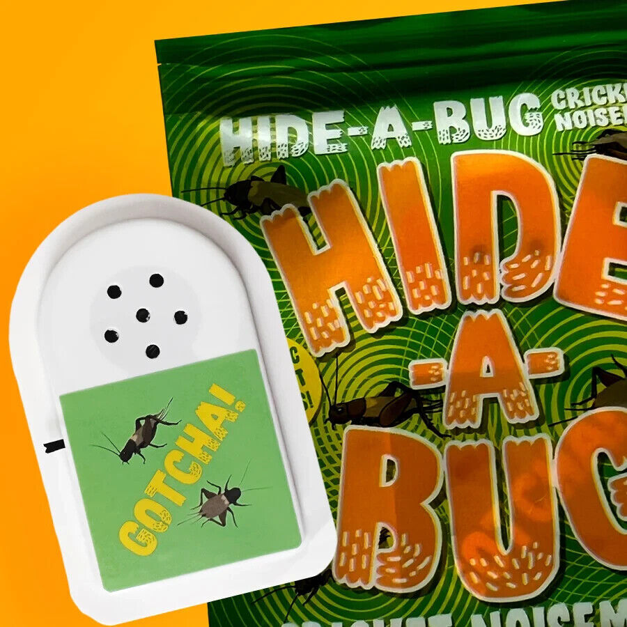 Hide A Bug Cricket Sound Noisemaker – Hilarious GaG Prank Joke Trick Noise Maker