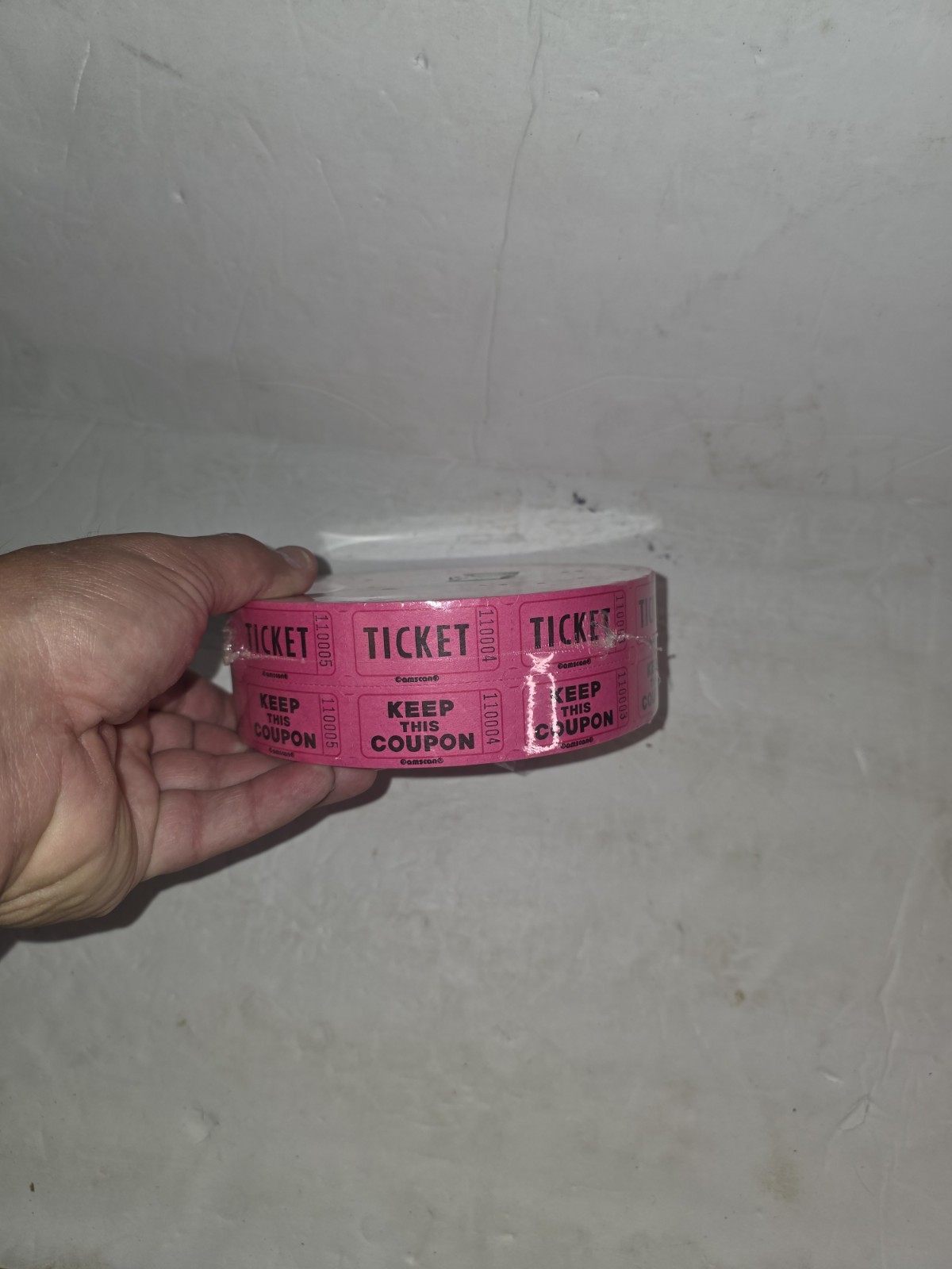 Raffle Tickets Double Roll – Events, Carnivals – 2000 Ticket Count Per Roll