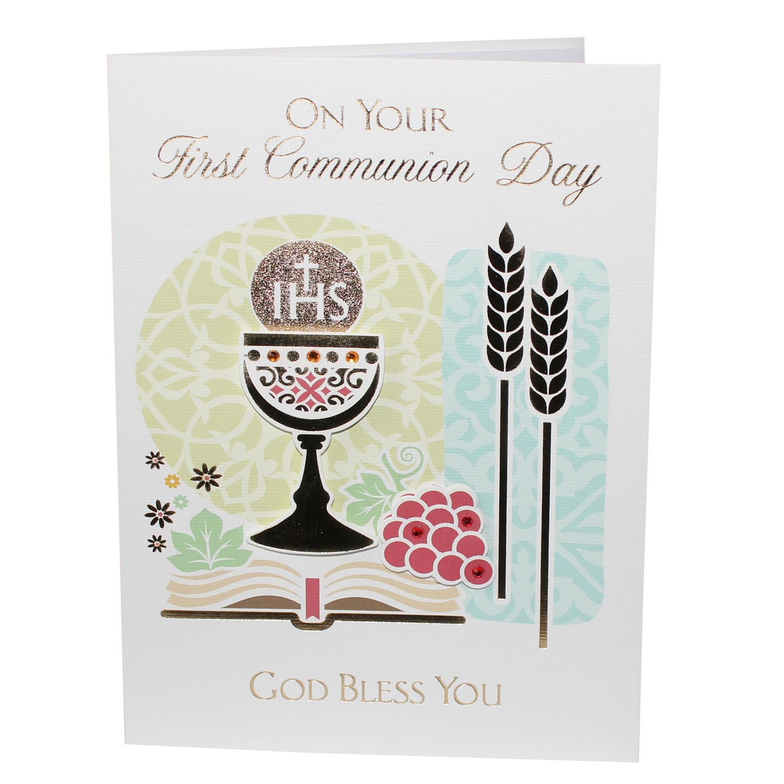 3D First Holy Communion Card with Envelope C40601