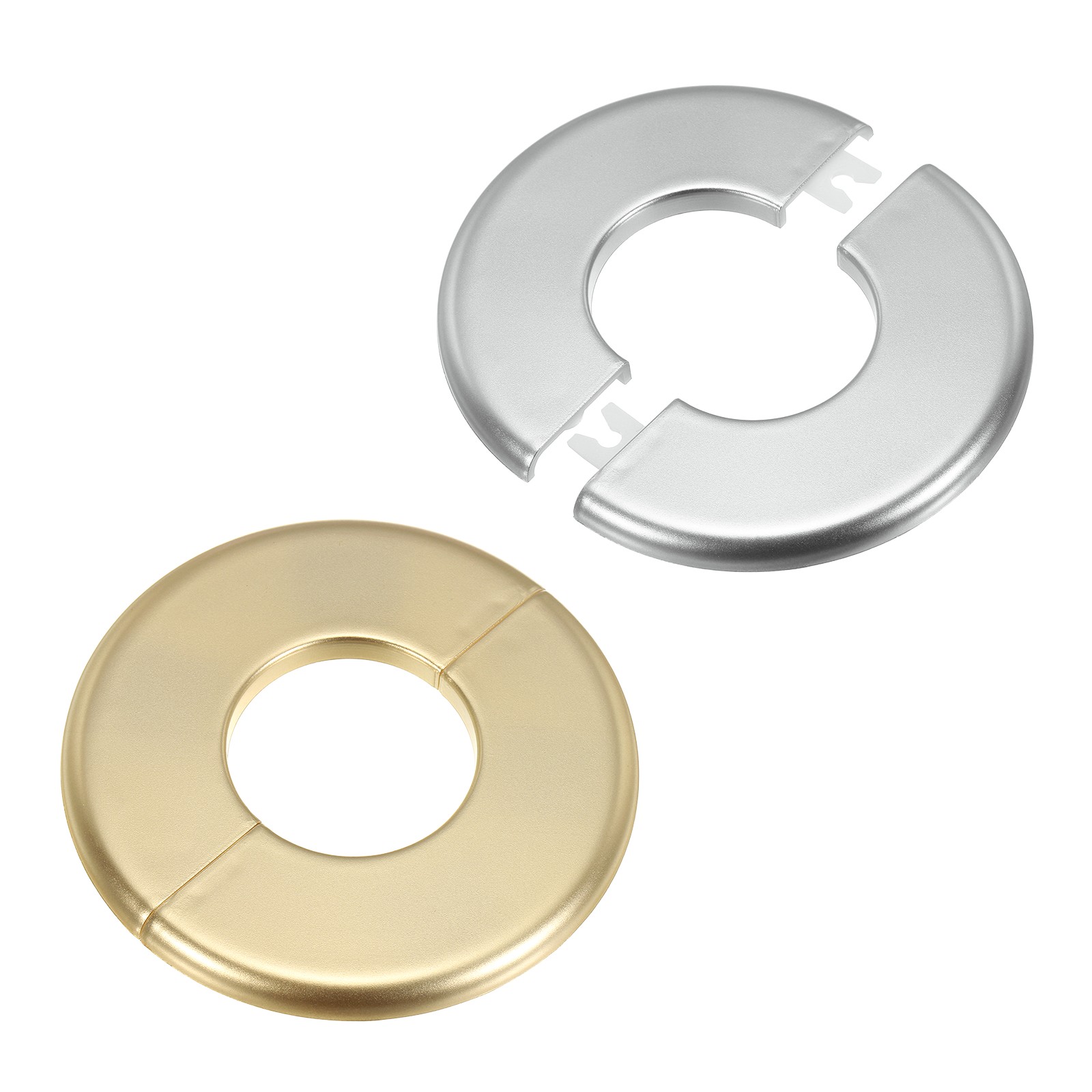 For 105mm/4.1″ Wall Flanges, 2 Shield Plate, Gold/Silver