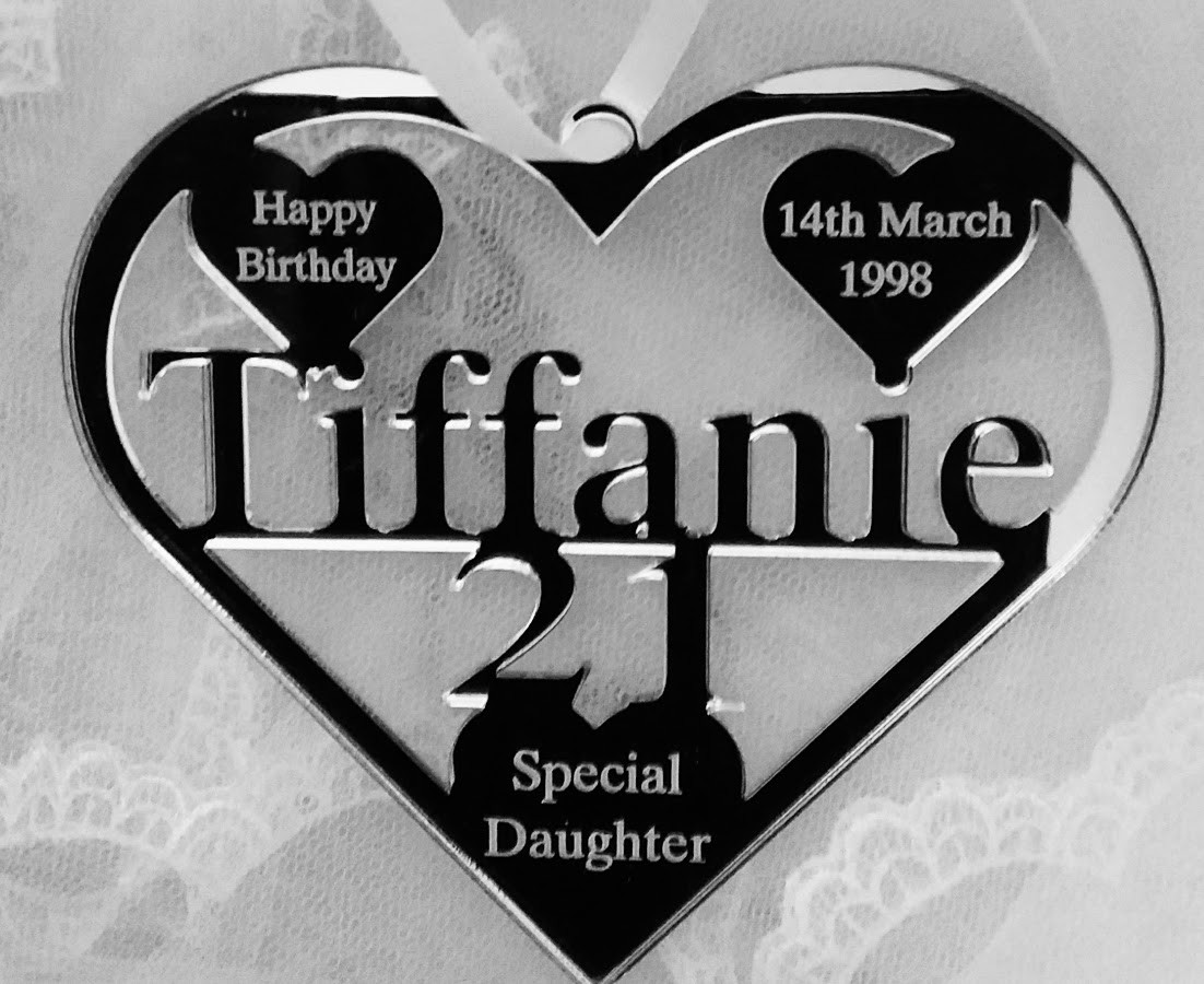 18TH BIRTHDAY 21ST GIFT, SPECIAL FRIEND PERSONALISED , SPECIAL NEICE DAUGHTER